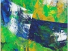 iz cikla CVETOČI VRTOVI IV., 2010, akril pl., 150 x 100 cm