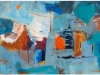PLES V MODREM, 2011, akril pl., 60 x 120 cm