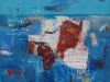 iz cikla Mediteranski pejsaž, 2012, akril pl., 70 x 70 cm