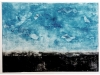 JANKO ORAČ, Iz cikla ODTISI GLOBIN VII, 2017, kombinirana tehnika, 80x120 cm